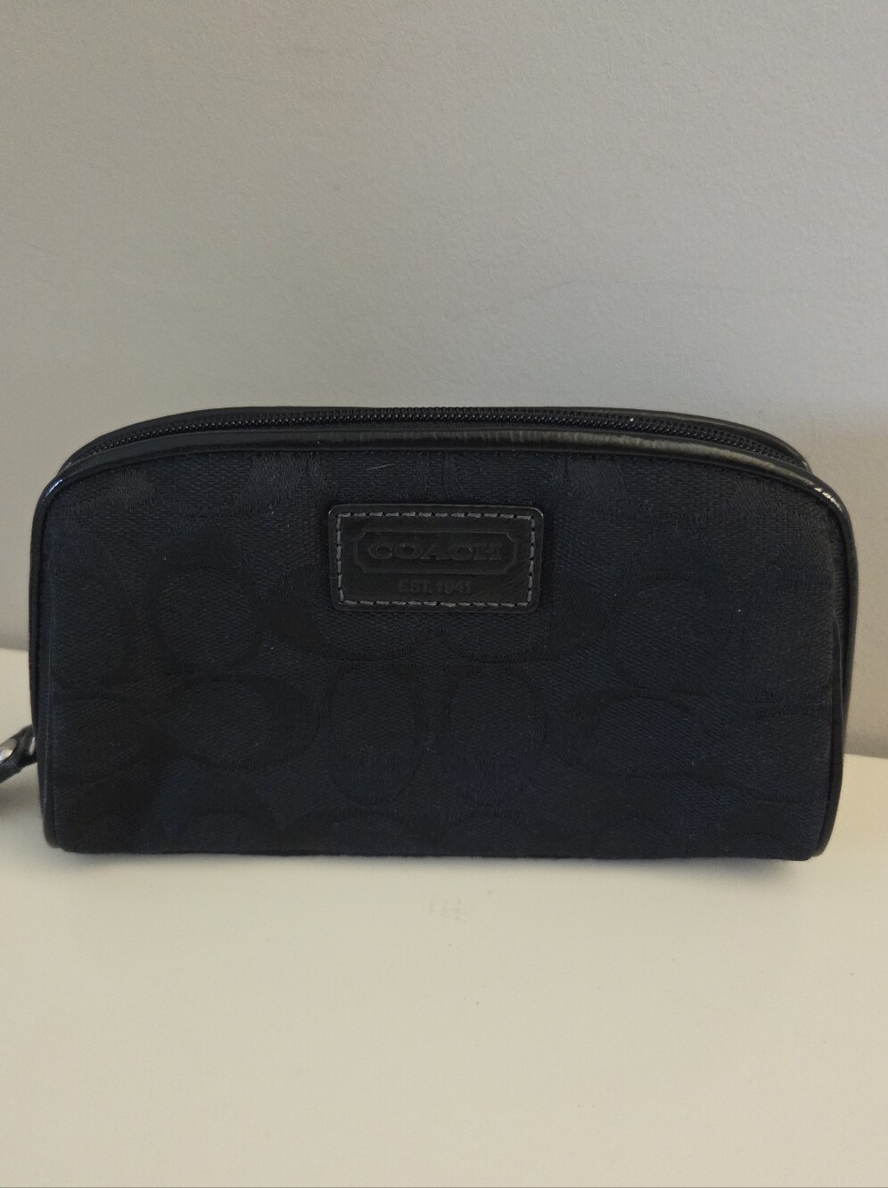 Coach Signature Cosmetics Pouch